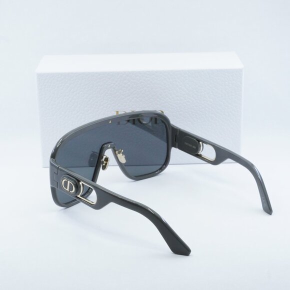 Dior DIORBOBBYSPORT M1U 45A7 Shield Sunglasses - Grey\\Silver Mirror main image 6